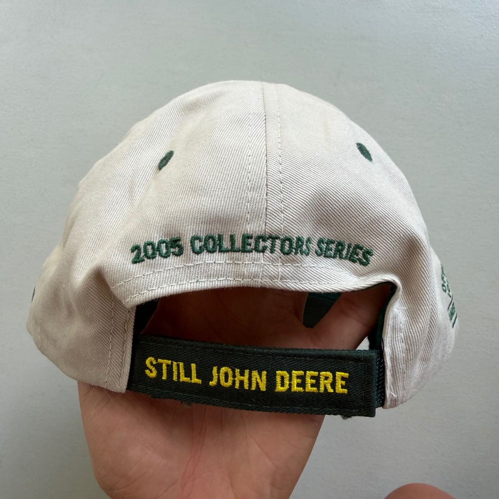 John Deere 2005 Collector Serie Hat Iowa State Fair Green White K-Products Gator - Picture 3 of 14